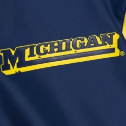 Mitchell & Ness Jackets & Outerwear-Throw It Back Full Zip Windbreaker University Of Michigan