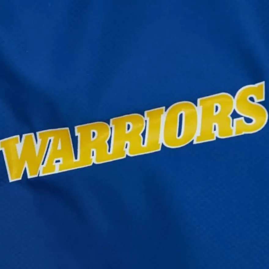 Mitchell & Ness Jackets & Outerwear-Throw It Back Full Zip Windbreaker Golden State Warriors