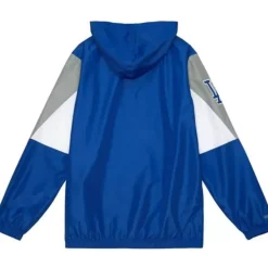 Mitchell & Ness Jackets & Outerwear-Throw It Back Full Zip Windbreaker Los Angeles Dodgers