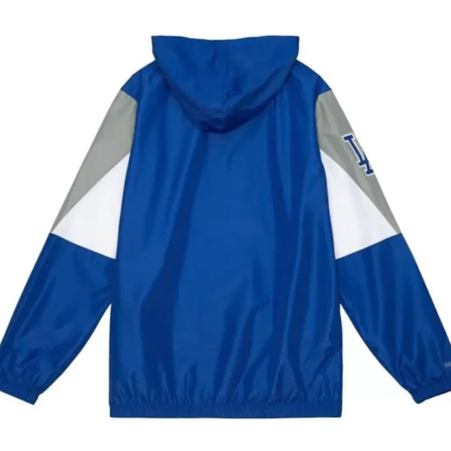 Mitchell & Ness Jackets & Outerwear-Throw It Back Full Zip Windbreaker Los Angeles Dodgers