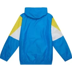 Mitchell & Ness Jackets & Outerwear-Throw It Back Full Zip Windbreaker Los Angeles Chargers