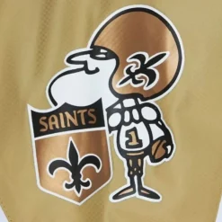 Mitchell & Ness Jackets & Outerwear-Throw It Back Full Zip Windbreaker New Orleans Saints