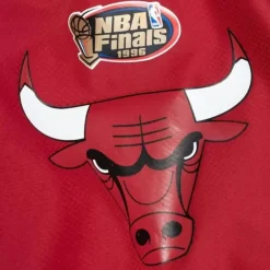 Mitchell & Ness Jackets & Outerwear-Throw It Back Full Zip Windbreaker Chicago Bulls