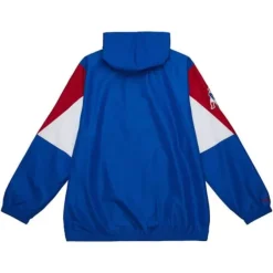 Mitchell & Ness Jackets & Outerwear-Throw It Back Full Zip Windbreaker New England Patriots
