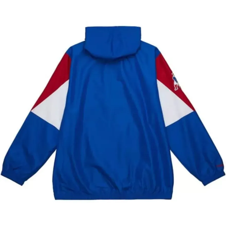 Mitchell & Ness Jackets & Outerwear-Throw It Back Full Zip Windbreaker New England Patriots