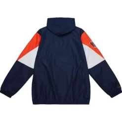 Mitchell & Ness Jackets & Outerwear-Throw It Back Full Zip Windbreaker Chicago Bears