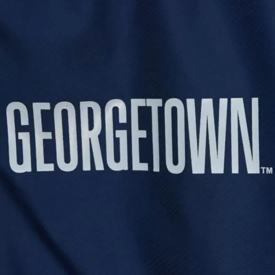 Mitchell & Ness Jackets & Outerwear-Throw It Back Full Zip Windbreaker Georgetown University