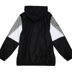 Mitchell & Ness Jackets & Outerwear-Throw It Back Full Zip Windbreaker Oakland Raiders