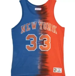 Mitchell & Ness T-Shirts & Tops-Tie Dye Cotton N&N Tank New York Knicks Patrick Ewing