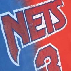 Mitchell & Ness T-Shirts & Tops-Tie Dye Cotton N&N Tank New Jersey Nets Drazen Petrovic