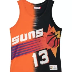 Mitchell & Ness T-Shirts & Tops-Tie Dye Cotton N&N Tank Phoenix Suns Steve Nash