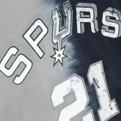 Mitchell & Ness T-Shirts & Tops-Tie Dye Cotton N&N Tank San Antonio Spurs Tim Duncan