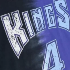 Mitchell & Ness T-Shirts & Tops-Tie Dye Cotton N&N Tank Sacramento Kings Chris Webber
