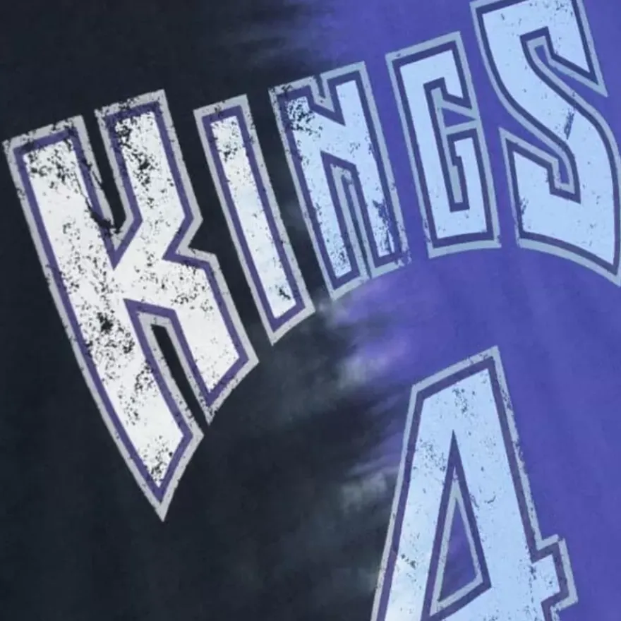 Mitchell & Ness T-Shirts & Tops-Tie Dye Cotton N&N Tank Sacramento Kings Chris Webber