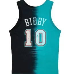 Mitchell & Ness T-Shirts & Tops-Tie Dye Cotton N&N Tank Vancouver Grizzlies Mike Bibby