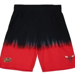Mitchell & Ness Shorts-Tie Dye Shorts Chicago Bulls