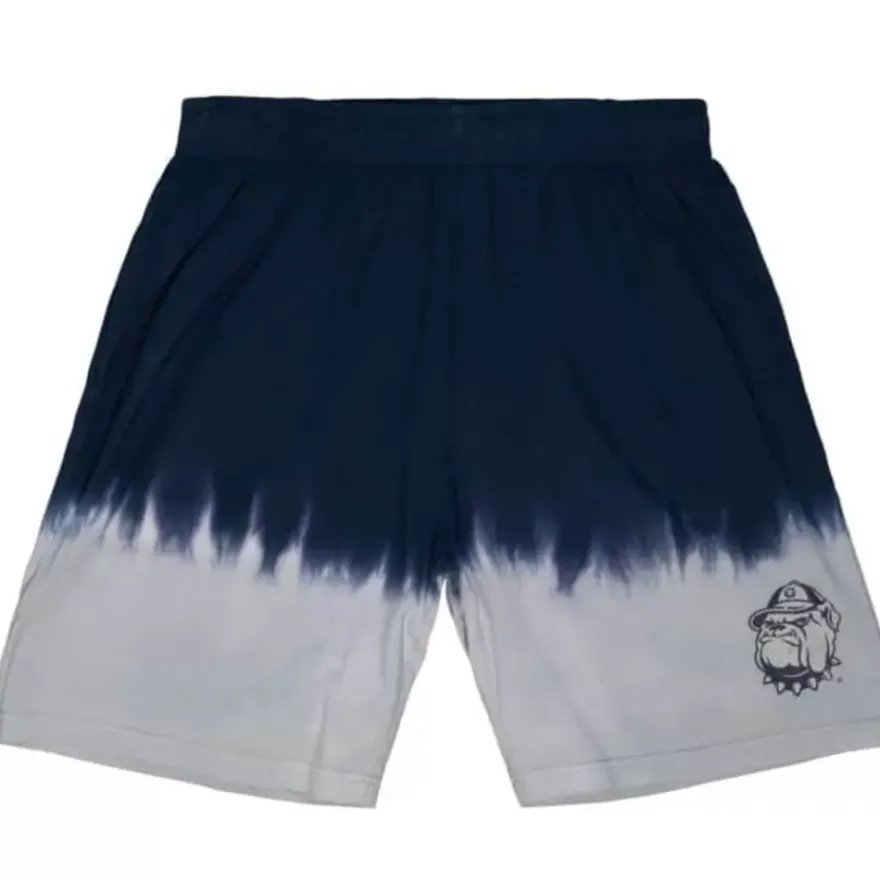 Mitchell & Ness Shorts-Tie Dye Shorts Georgetown University