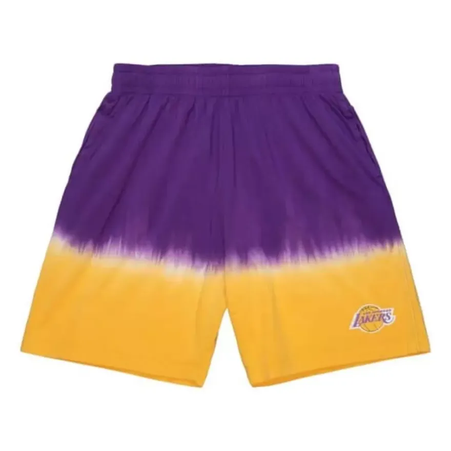 Mitchell & Ness Shorts-Tie Dye Shorts Los Angeles Lakers