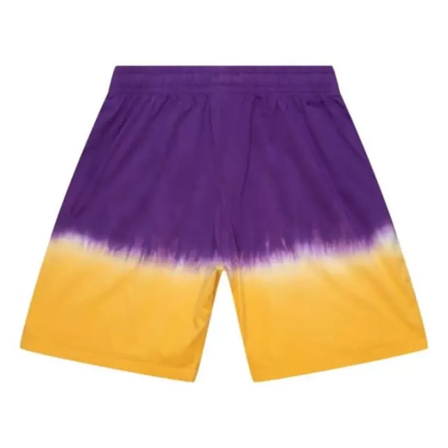 Mitchell & Ness Shorts-Tie Dye Shorts Los Angeles Lakers