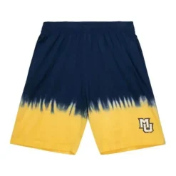 Mitchell & Ness Shorts-Tie Dye Shorts Marquette University