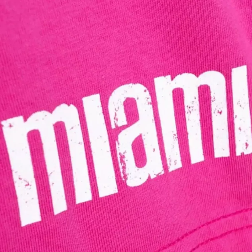 Mitchell & Ness Shorts-Tie Dye Shorts Miami Heat