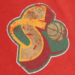 Mitchell & Ness Shorts-Tie Dye Shorts Seattle Supersonics