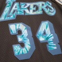 Mitchell & Ness Nba Swingman-Tie Dye Swingman Shaquille O'Neal Los Angeles Lakers 1996 Jersey