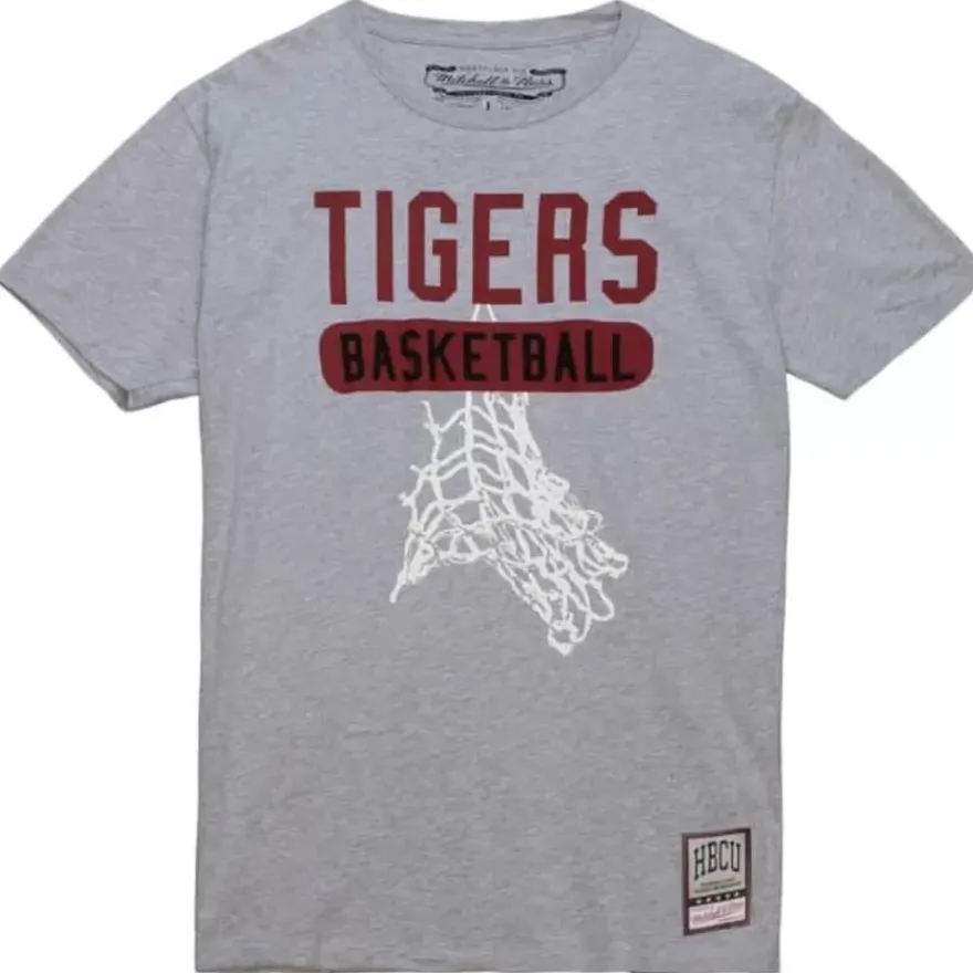 Mitchell & Ness T-Shirts & Tops-Tigers Basketball Tee Texas Southern University