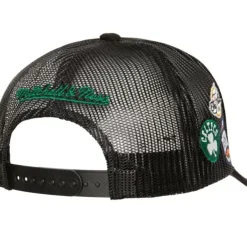 Mitchell & Ness Snapback-Times Up Trucker Boston Celtics