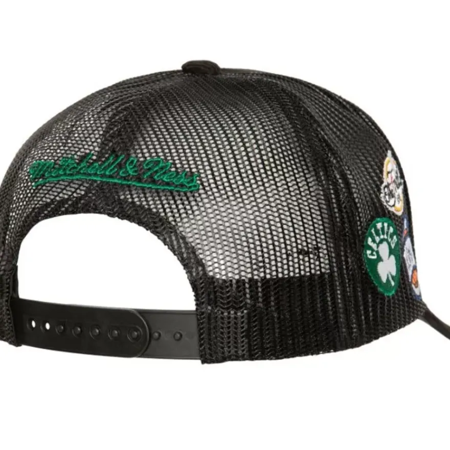 Mitchell & Ness Snapback-Times Up Trucker Boston Celtics