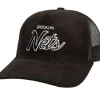Mitchell & Ness Snapback-Times Up Trucker Brooklyn Nets