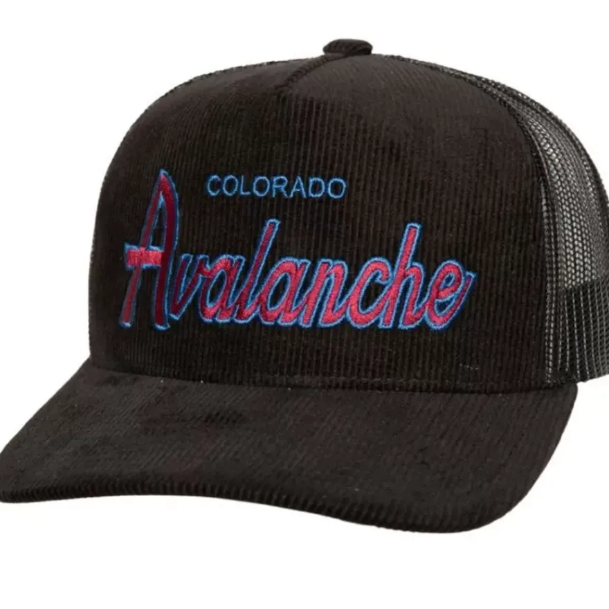 Mitchell & Ness Snapback-Times Up Trucker Colorado Avalanche