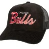 Mitchell & Ness Snapback-Times Up Trucker Hwc Chicago Bulls