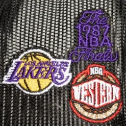 Mitchell & Ness Snapback-Times Up Trucker Los Angeles Lakers