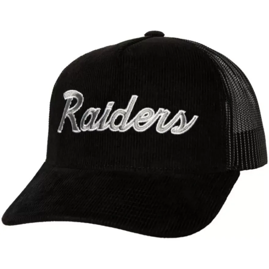 Mitchell & Ness Snapback-Times Up Trucker Oakland Raiders