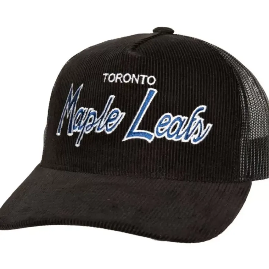 Mitchell & Ness Snapback-Times Up Trucker Toronto Maple Leafs