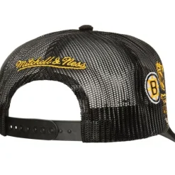 Mitchell & Ness Snapback-Times Up Trucker Vntg Boston Bruins