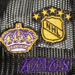 Mitchell & Ness Snapback-Times Up Trucker Vntg Los Angeles Kings