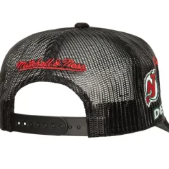 Mitchell & Ness Snapback-Times Up Trucker Vntg New Jersey Devils