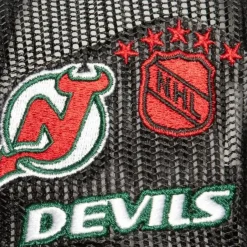 Mitchell & Ness Snapback-Times Up Trucker Vntg New Jersey Devils