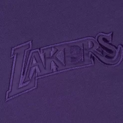 Mitchell & Ness Hoodies & Sweatshirts-Tonal Logo Heavyweight Fleece Los Angeles Lakers