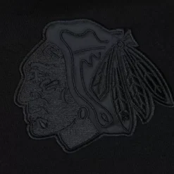 Mitchell & Ness Hoodies & Sweatshirts-Tonal Logo Heavyweight Fleece Current Logo Chicago Blackhawks