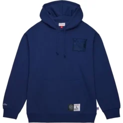 Mitchell & Ness Hoodies & Sweatshirts-Tonal Logo Heavyweight Fleece Current Logo New York Rangers
