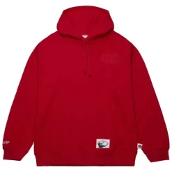 Mitchell & Ness Hoodies & Sweatshirts-Tonal Logo Heavyweight Fleece San Francisco 49Ers