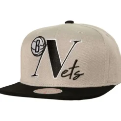 Mitchell & Ness Snapback-Top Letter Snapback Brooklyn Nets