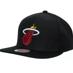 Mitchell & Ness Snapback-Top Spot Snapback Hwc Miami Heat