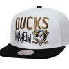 Mitchell & Ness Snapback-Toss Up Snapback Anaheim Ducks