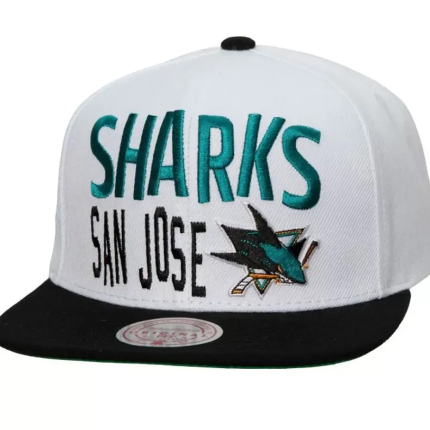 Mitchell & Ness Snapback-Toss Up Snapback San Jose Sharks