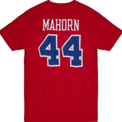 Mitchell & Ness T-Shirts & Tops-Traditional Name & Number Tee Detroit Pistons 1989-90 Rick Mahorn
