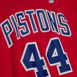 Mitchell & Ness T-Shirts & Tops-Traditional Name & Number Tee Detroit Pistons 1989-90 Rick Mahorn